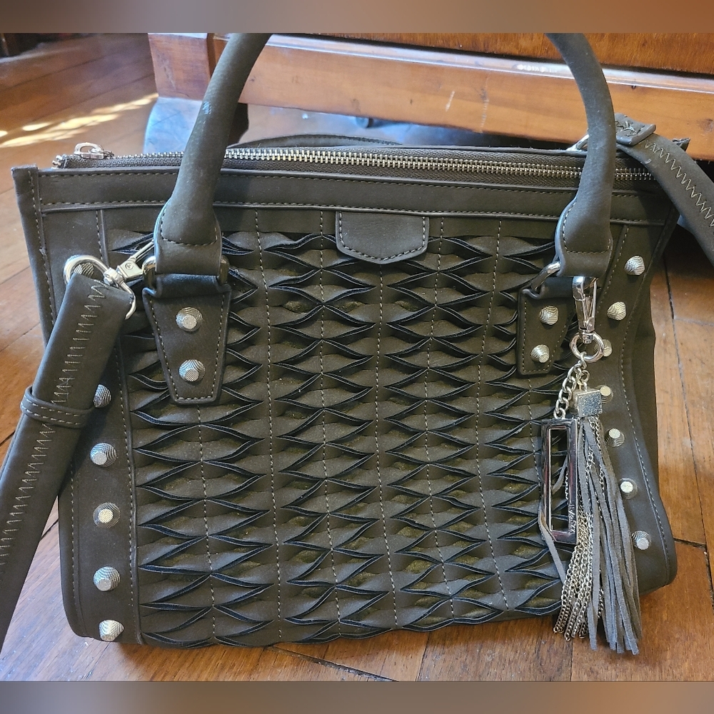 Izzy And Ali Brownish Olive Handbag